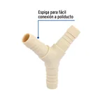 Yee inserción 3/4' de polipropileno, FOSET 2