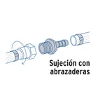 Adaptador inserción rosca exterior de 1/2' x 3/8', FOSET 4