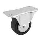 Rodaja hule 4', placa fija con balero, carga 100 kg, FIERO 1