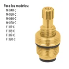 Cartucho de compresión para mezcladora, FOSET 2