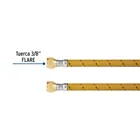 Manguera para gas, vinilo, 3/8' flare, 150 cm, FOSET 3
