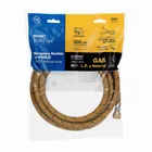 Manguera para gas, vinilo, 3/8' flare, 300 cm, FOSET 4
