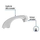 Cuello nariz corta para mezcladora de lavabo, cromo, BASIC 2