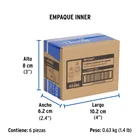Bolsa con 2 cartuchos cerámicos para mezcladora AQF-86 FOSET 6