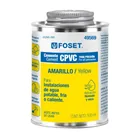 Cemento p/CPVC, amarillo, toda presión, lata 500ml, FOSET 1