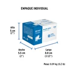 Gancho doble para toallas, metálico, cromo, BASIC 5